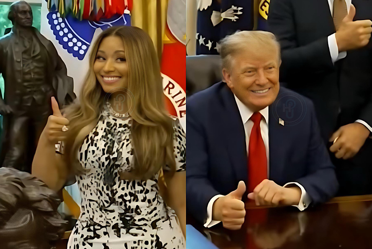 Donald Trump Calls Nicki Minaj His ‘Favorite’ Person And She Says She’s ‘Not Going Anywhere’