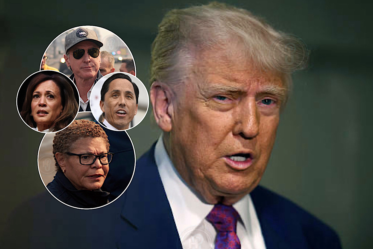 Donald Trump & Administration Dragged By Kamala Harris, California Governor Gavin Newsom, Los Angeles Mayor Karen Bass, And San Diego Mayor Todd Gloria After Siccing Iran On 2 Cities
