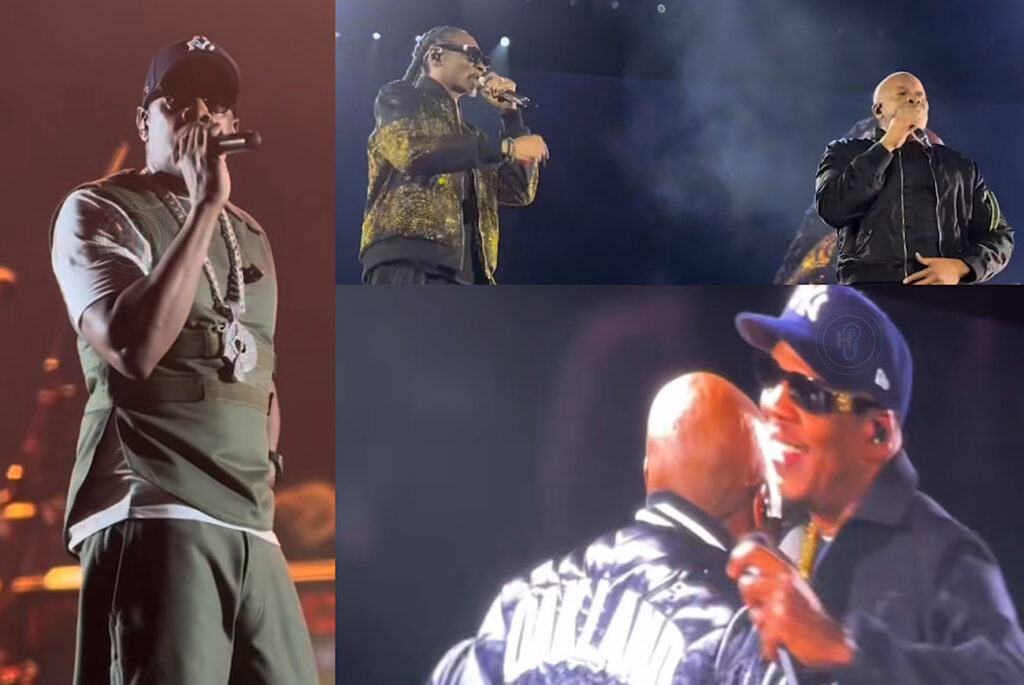 JAY-Z Ends Sold-Out ‘JAY-Z 30’ And Brings Out West Coast Legends Dr. Dre, Snoop Dogg, And Too $hort During Night 2 Of SoFi Stadium
