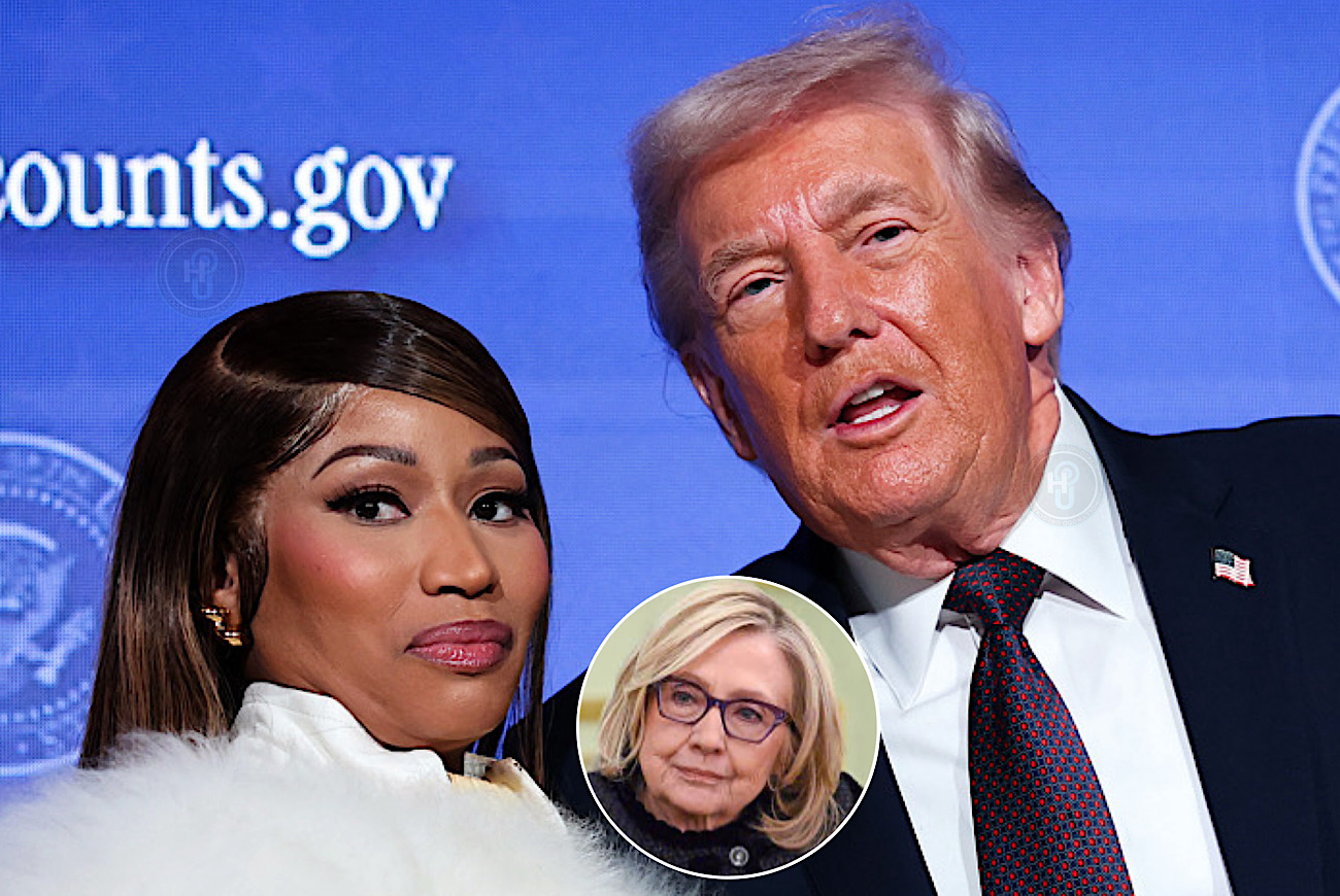 Nicki Minaj Boards Air Force One, Slams Hillary Clinton And Fake Polls Claims, Teases Idea Of Being New White House Press Secretary, And Says No One Outworks Donald Trump: ‘You Have A Man Who’s Won Three Elections’