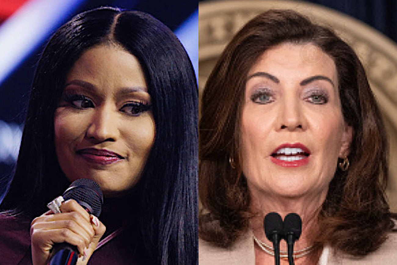 Nicki Minaj Slams New York Governor Kathy Hochul And Shames Black People And Democrats Voting For Her: ‘This Evil, Wicked, Vile Curse Of A Woman Will Not Escape God’s Wrath’