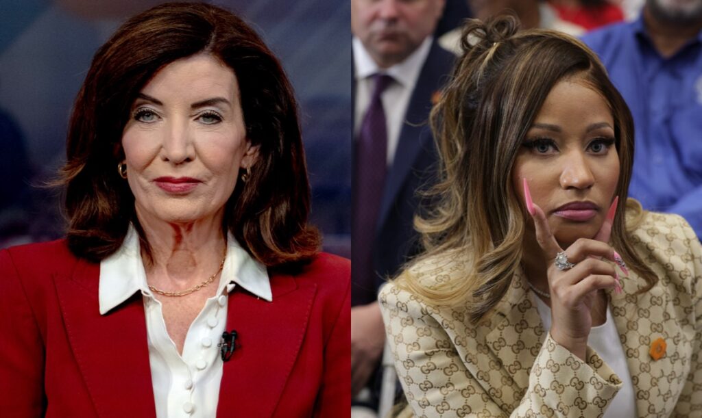 NY Governor Kathy Hochul Fires Back at Nicki Minaj After Rapper Calls Her ‘Evil’: “Get Outside and Get Offline a Little More”